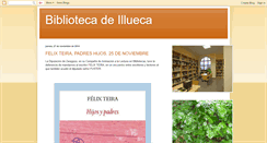 Desktop Screenshot of biblioillueca.blogspot.com