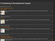 Tablet Screenshot of fundraisingdevelopmentimpact.blogspot.com