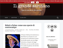 Tablet Screenshot of ilgrandemarziano.blogspot.com