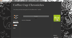 Desktop Screenshot of coffeecupchronicles.blogspot.com