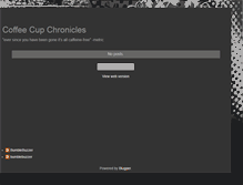 Tablet Screenshot of coffeecupchronicles.blogspot.com