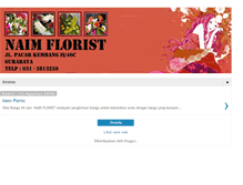 Tablet Screenshot of naim-florist-toko-bunga.blogspot.com