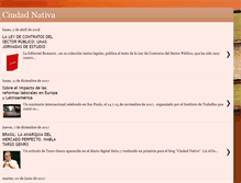 Tablet Screenshot of ciudadnativa.blogspot.com