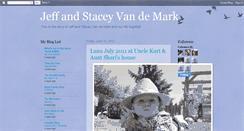 Desktop Screenshot of jeffandstaceyvandemark.blogspot.com