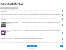 Tablet Screenshot of eve-recursosdidacticos.blogspot.com