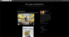 Desktop Screenshot of lifeandtimesofmba.blogspot.com