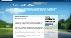 Desktop Screenshot of cristalografiamorfologica.blogspot.com