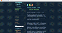 Desktop Screenshot of newageofsecretary.blogspot.com