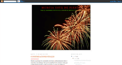 Desktop Screenshot of murciaestadefiesta.blogspot.com