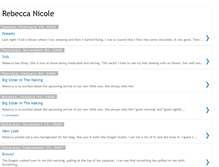 Tablet Screenshot of beccanicole.blogspot.com