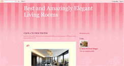 Desktop Screenshot of bestelegantlivingrooms.blogspot.com