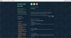 Desktop Screenshot of lavidacolorderock.blogspot.com
