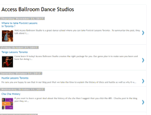 Tablet Screenshot of accessballroomstudio.blogspot.com