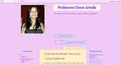 Desktop Screenshot of professoracicerarrudalinguaportuguesa.blogspot.com