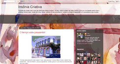 Desktop Screenshot of criatividadenoturna.blogspot.com