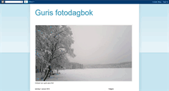 Desktop Screenshot of gurisfotodagbok.blogspot.com