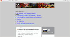 Desktop Screenshot of anvilfire.blogspot.com