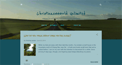 Desktop Screenshot of christinaswwworld.blogspot.com
