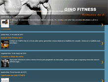 Tablet Screenshot of ginofitness.blogspot.com