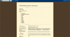 Desktop Screenshot of child-molestation-attorney.blogspot.com