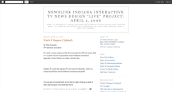 Desktop Screenshot of newslinkindiana.blogspot.com