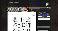 Desktop Screenshot of declivealcaos.blogspot.com