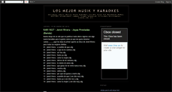 Desktop Screenshot of musikmx.blogspot.com