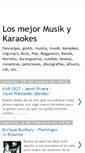 Mobile Screenshot of musikmx.blogspot.com