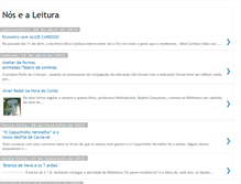 Tablet Screenshot of leituracoruja.blogspot.com