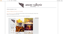 Desktop Screenshot of amorevalkyrie.blogspot.com