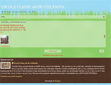 Tablet Screenshot of escolaclasse48.blogspot.com