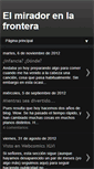Mobile Screenshot of elmiradorenlafrontera.blogspot.com