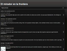 Tablet Screenshot of elmiradorenlafrontera.blogspot.com