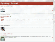 Tablet Screenshot of koryosabadell.blogspot.com