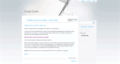 Desktop Screenshot of coretan-adewe.blogspot.com