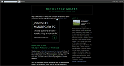 Desktop Screenshot of networkedgolfer.blogspot.com