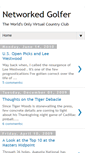 Mobile Screenshot of networkedgolfer.blogspot.com