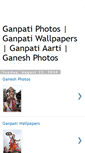 Mobile Screenshot of ganpatiwallpapers.blogspot.com