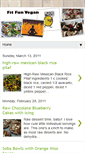Mobile Screenshot of fitfunvegan.blogspot.com