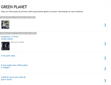 Tablet Screenshot of greenlifeplanet.blogspot.com