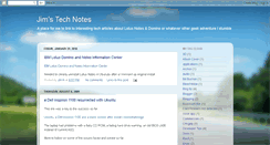 Desktop Screenshot of jimrtechnotes.blogspot.com