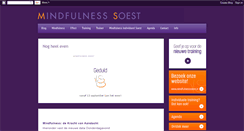 Desktop Screenshot of mindfulnesssoest.blogspot.com