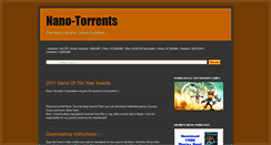 Desktop Screenshot of nanotorrents.blogspot.com