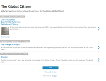 Tablet Screenshot of globizens.blogspot.com