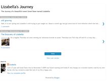 Tablet Screenshot of lizabellajourney.blogspot.com