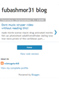 Mobile Screenshot of fubashmor31.blogspot.com