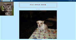 Desktop Screenshot of fatdogsmom.blogspot.com