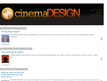 Tablet Screenshot of cinema-design.blogspot.com