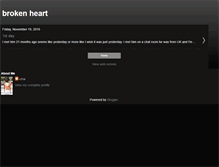Tablet Screenshot of brokenheart-shhh.blogspot.com