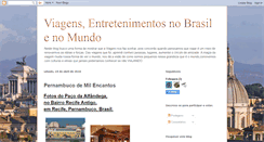 Desktop Screenshot of annaluquedicasviagensbrasilmundo.blogspot.com